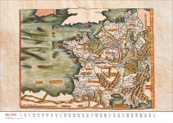 Historische Karten nach Ptolemäus von Waldseemüller, Ringmann